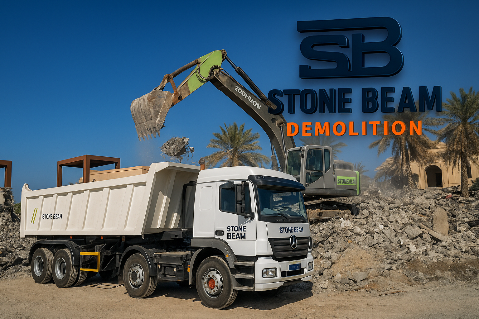 الهدم التقليدي خدمات الهدم بدبي