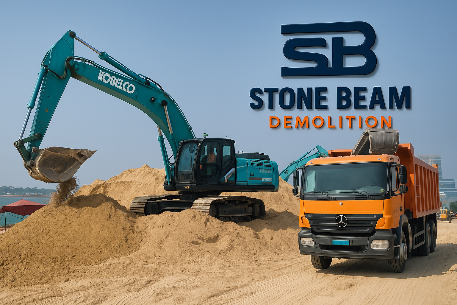 الحفر مقاولين هدم في دبي