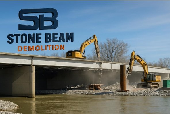 Bridge Demolition in Dubai & UAE: Safe Demolition of Concrete and Steel Bridges Over Roads and Water How Stone Beam Demolition Engineers a Safe Bridge Demolition Plan