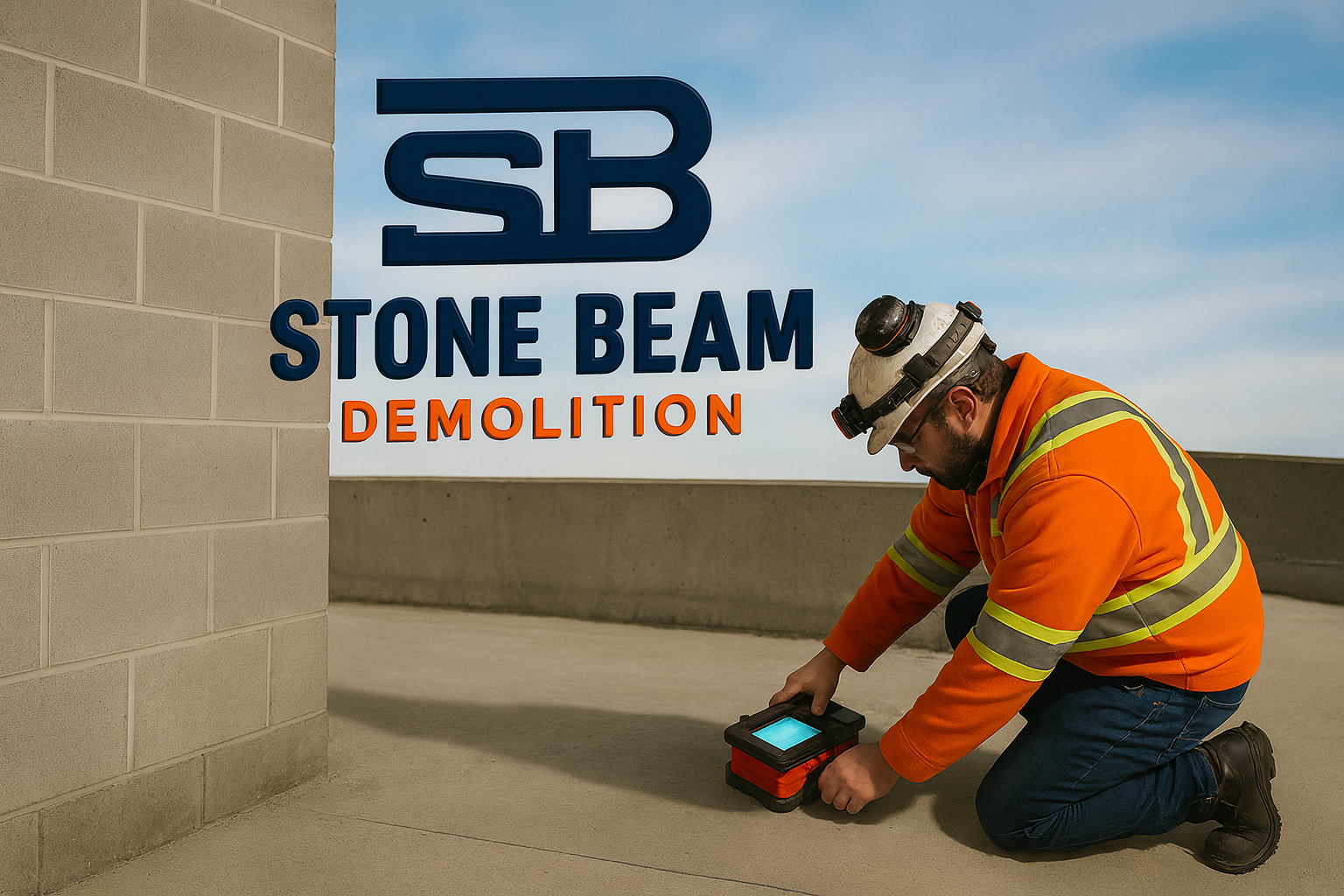 خدمة مسح الخرسانة فحص الخرسانة والكشف الهيكلي – ستون بيم