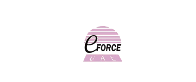 الصفحة الرئيسية شعار إيفورس الذي يتميز بتصميم قبة دائرية منمقة ونص بخط عريض.