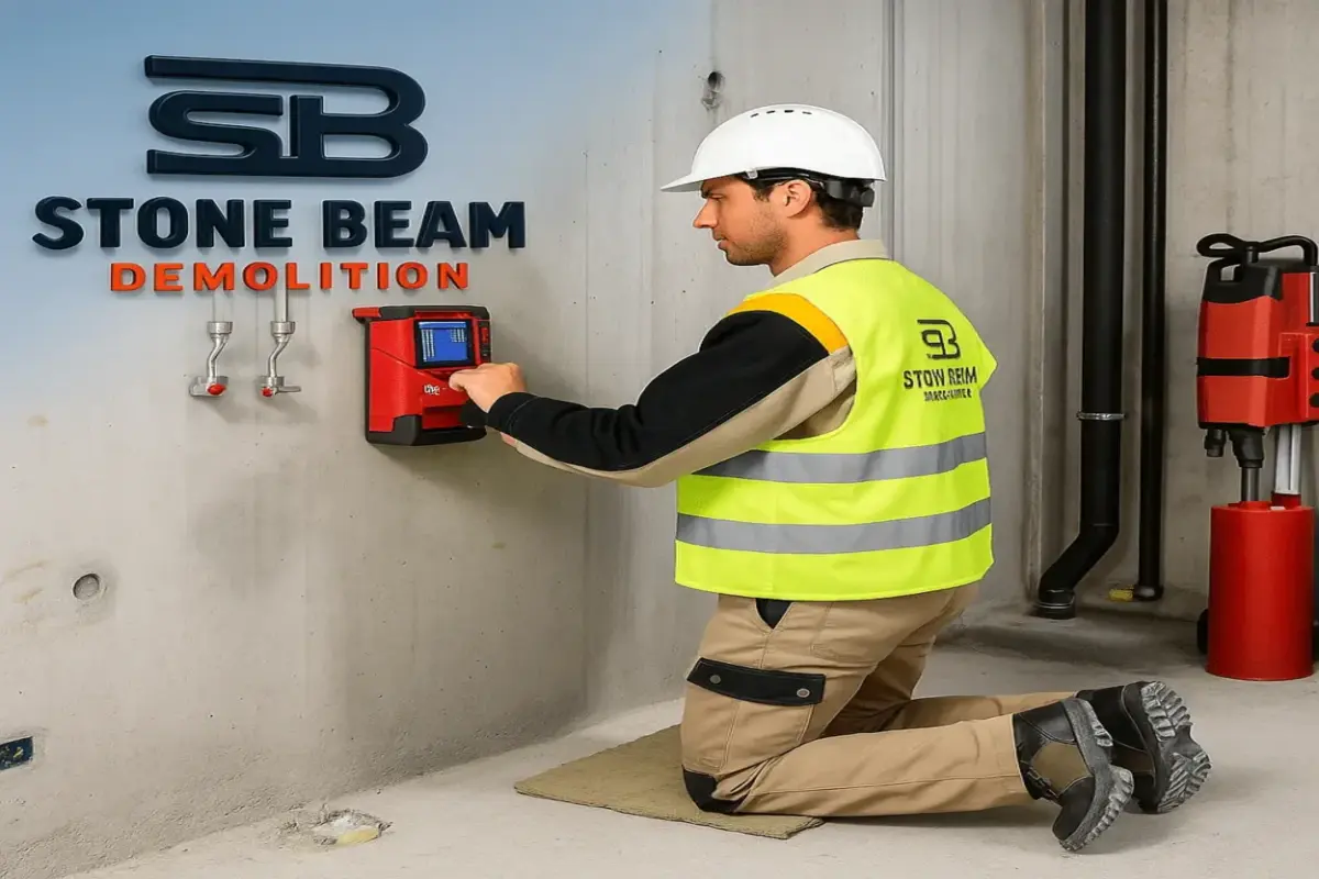 الصفحة الرئيسية حفارة تابعة لستون بيم تقوم بتفكيك خزانات تخزين الوقود الصناعية أثناء أعمال إيقاف التشغيل