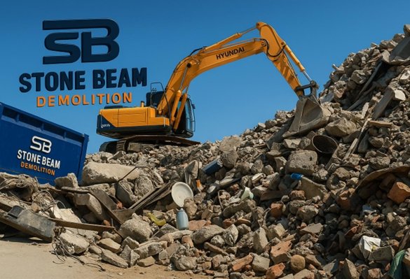 أنواع مخلفات الهدم والبناء وتصنيفها في دبي | Stone Beam