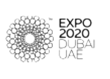 الصفحة الرئيسية شعار إكسبو 2020 دبي بشعار دائري مستوحى من الزهور وخطوط حديثة.