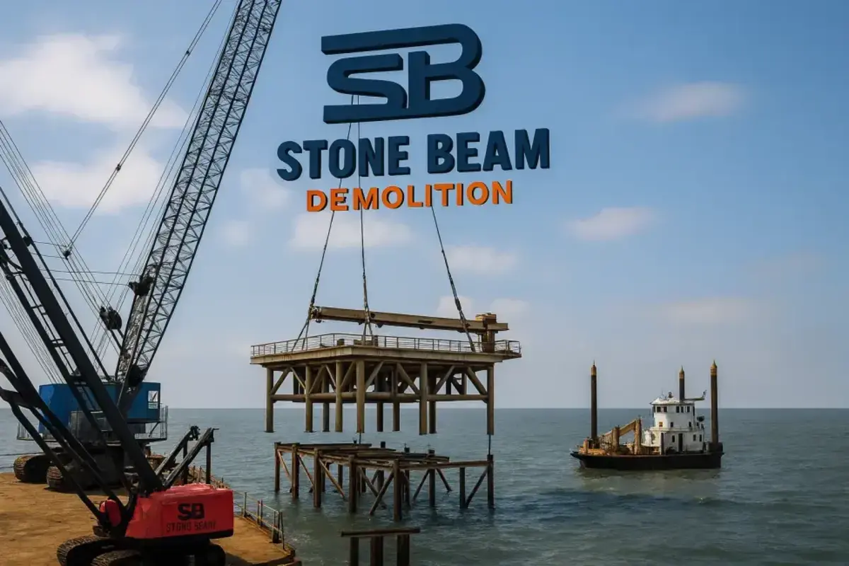 الصفحة الرئيسية ستون بيم وإزالة الهياكل البحرية باستخدام الرافعات الثقيلة والمعدات البحرية