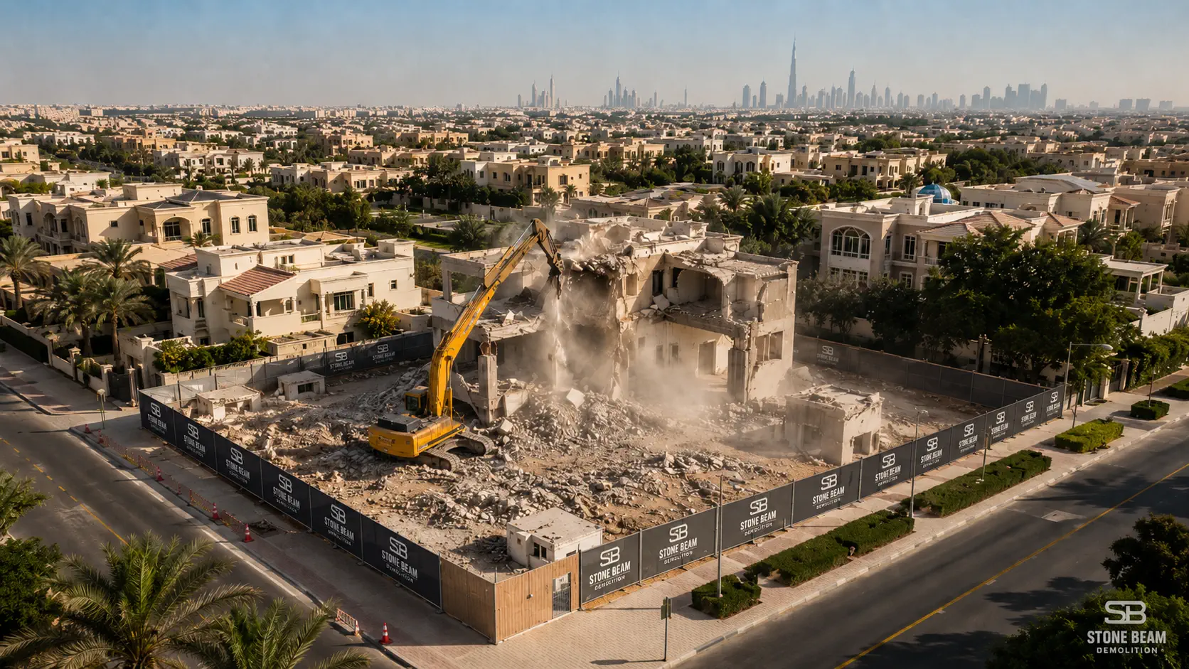 Demolition Company Dubai villa demolition