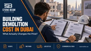 Building Demolition Cost in Dubai: The Factors That Actually Change the Price