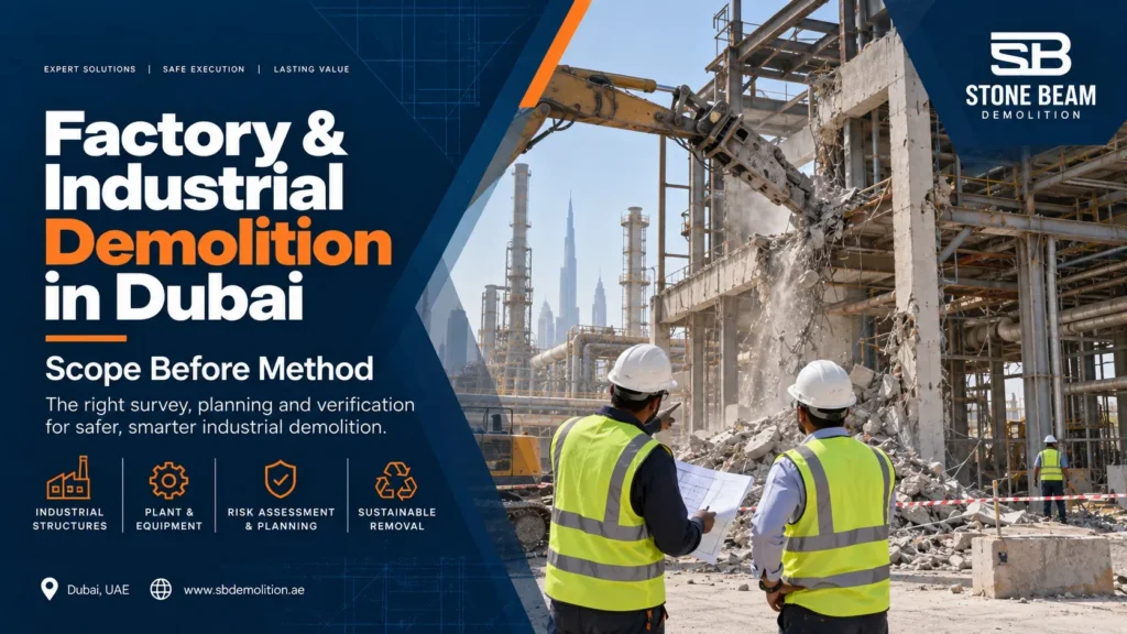 Factory & Industrial Demolition in Dubai