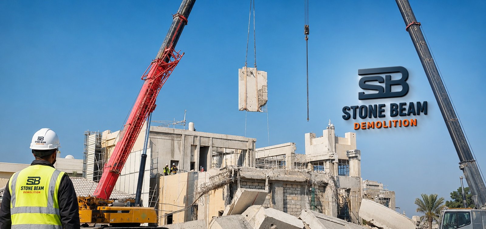 Project site photo from Stone Beam Technical Services in Dubai, UAE
