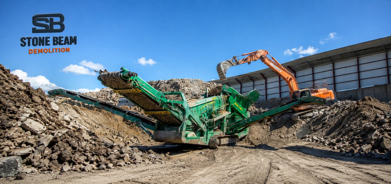 Demolition company in Dubai carrying out professional demolition operations and coordinated site works