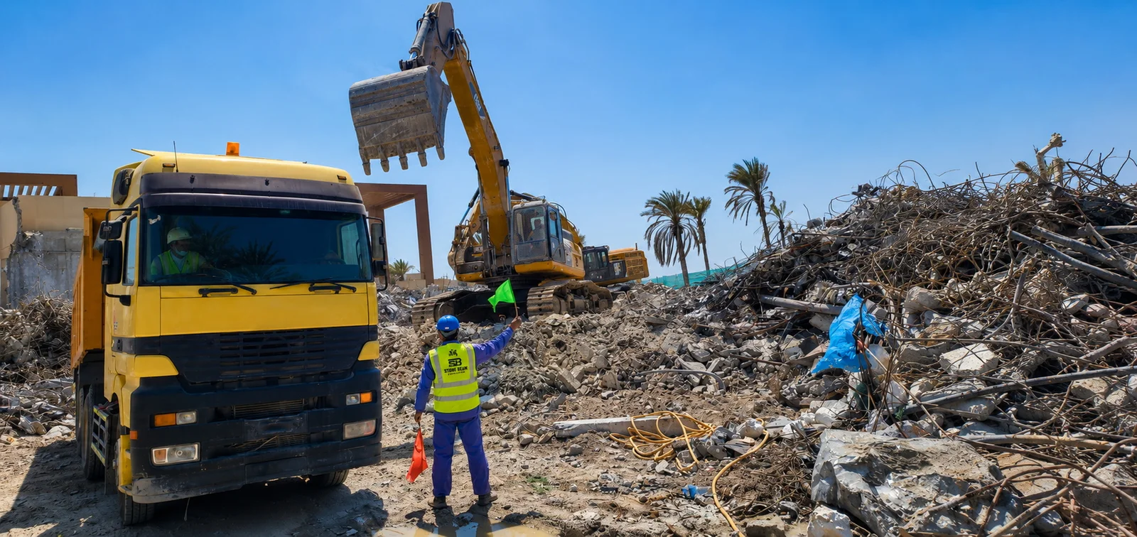 Permit and NOC coordination in Dubai for demolition projects, covering approvals, authority requirements and pre-mobilisation documentation